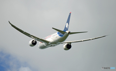 飛び立ち AEROMEXICO 787-8 XA-AMR