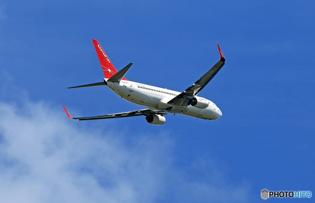 Eastarjet 737-86N HL8036 出発 