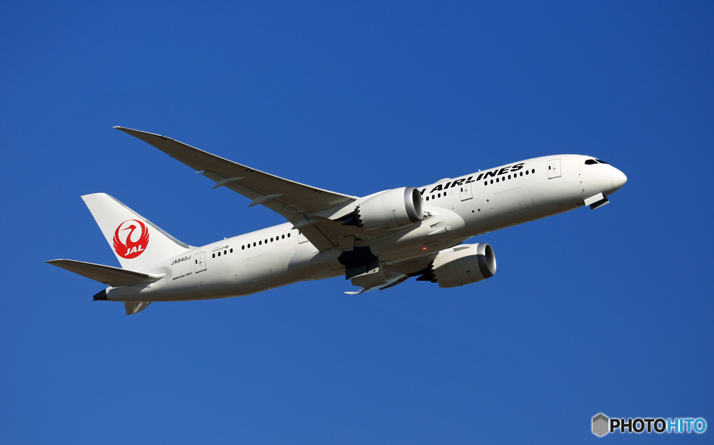 JAL 787-8 JA840J 出発 
