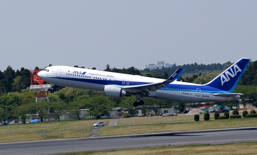 飛び立ち（94）inspiration of JAPAN  767-300ER　