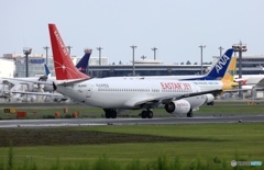 出発　EASTARJET 737-800