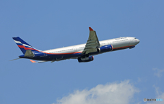 AEROFOLT A330-343 VQ-BPJ 飛行 