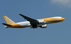 離陸（146）flyscoot 777-212 