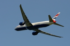 離陸(218)BRITISH 777  離陸(218)BRITISH 777