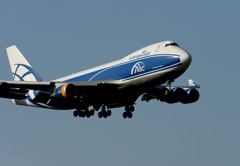 Air Bridge Cargo 747-400F 到着　