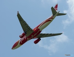 離陸　Air Asia X A330-343