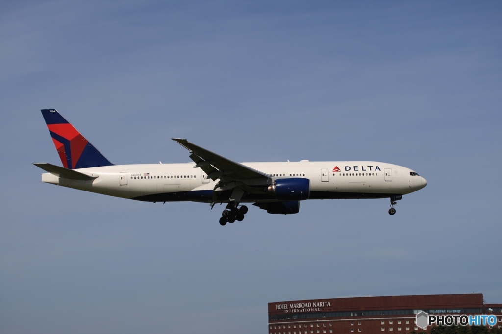 Delta 767-332ER 着陸　