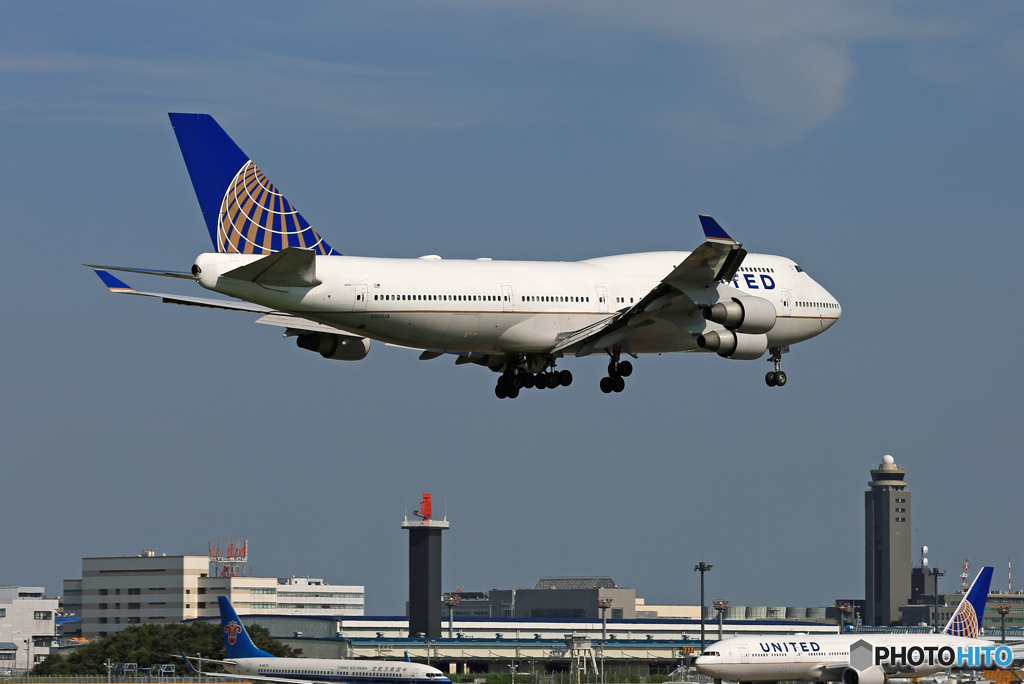 UNITED 747-400 N105UA/ジャンボ保存委員会 