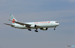 「すかい」 Air Canada 767-375 C-FCAE着陸  「すかい」 Air Canada 767-375 C-FCAE着陸