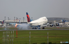 Delta 747-400 N667US