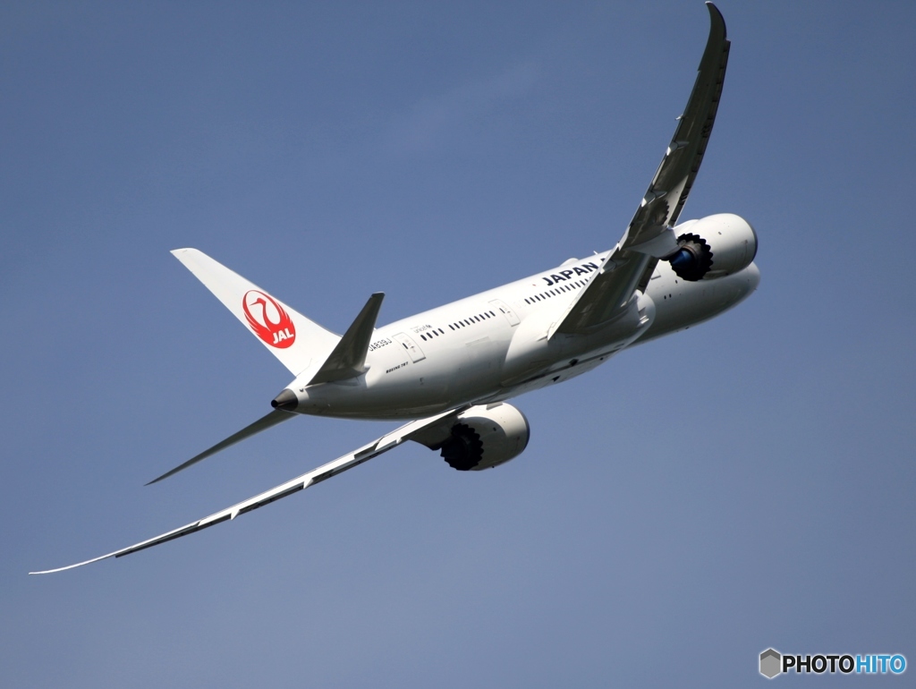 JAL 787-8 離陸　