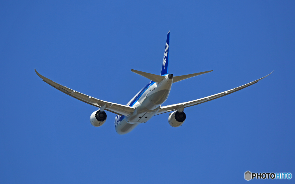 出発 ANA 787-8 JA820A