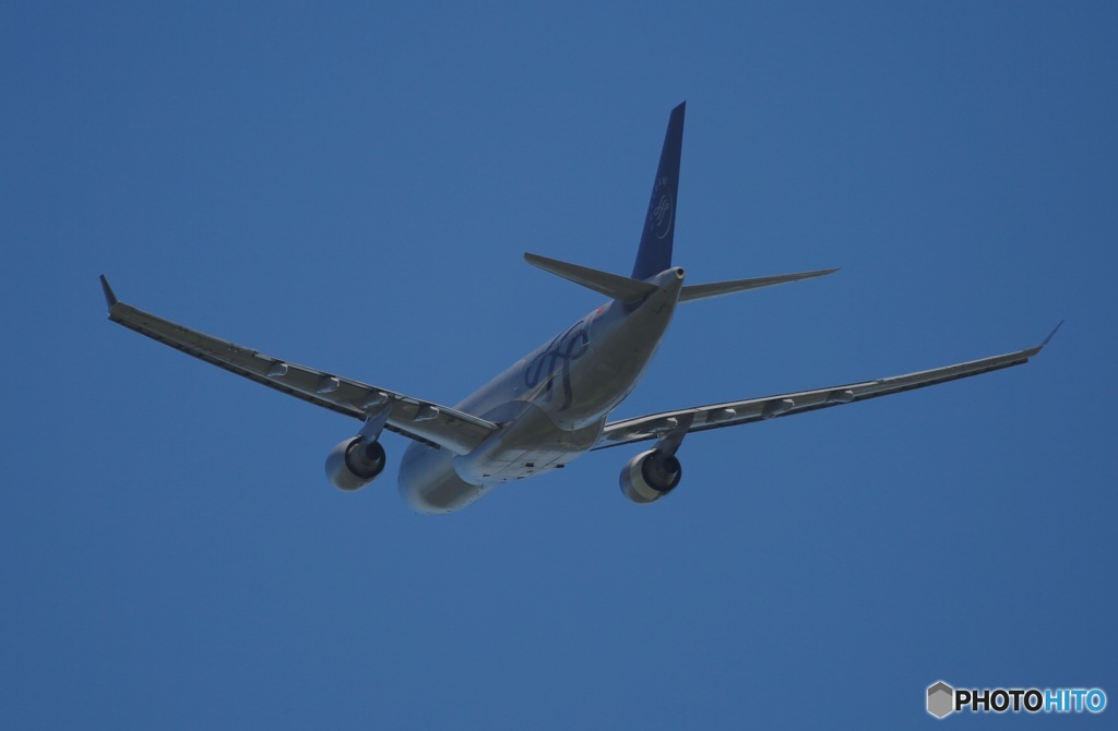 飛び立ち　vietnam A330-200 