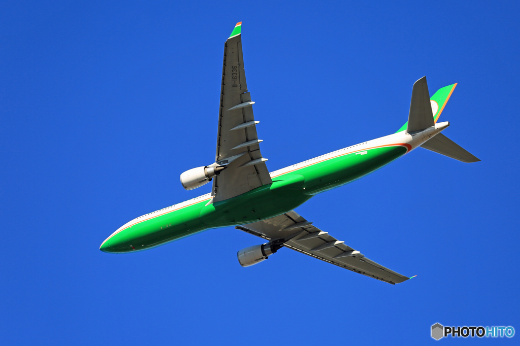 「青い空」が一番 EVA A330-302 B-16336