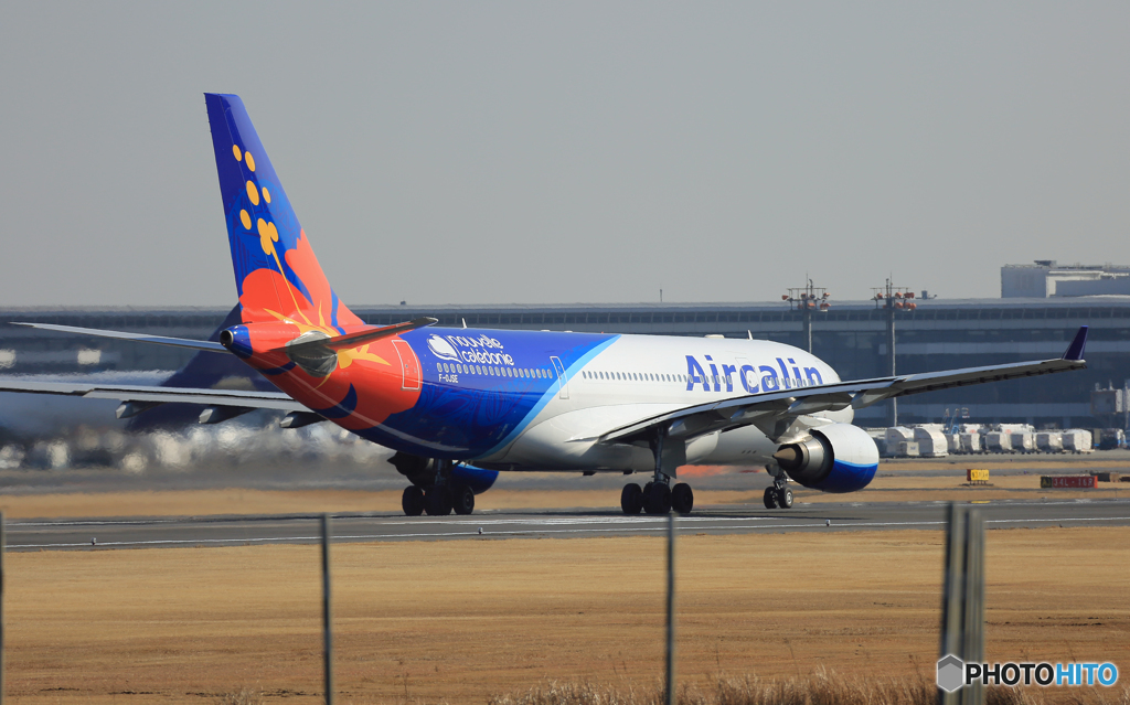 出発  Air Calin A330-202 F-OHSE