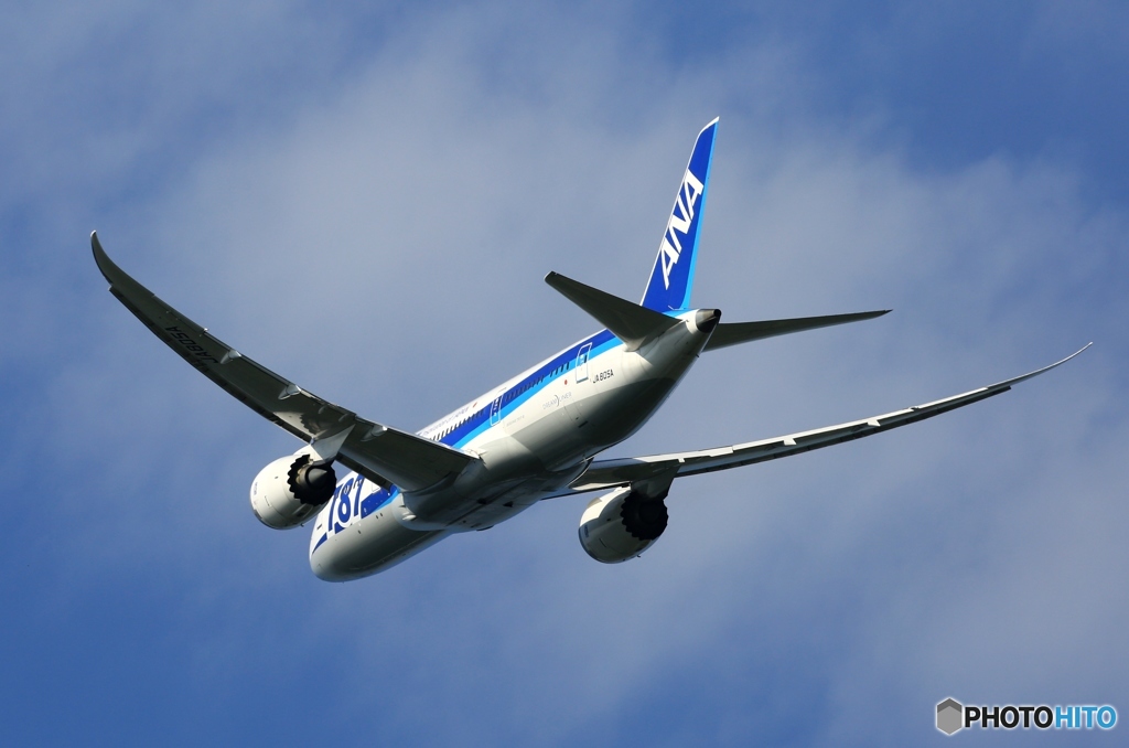 ANA 787-8 離陸 