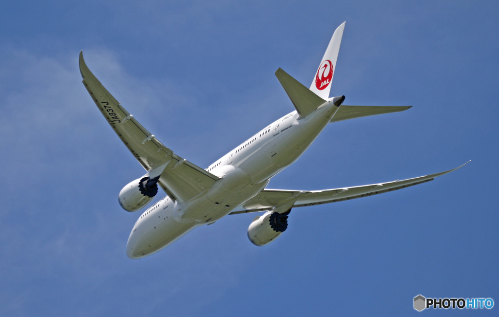 離陸 JAL 787-8 JA837J