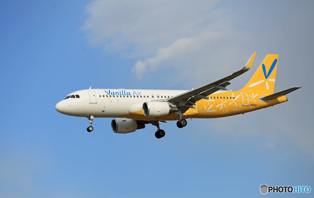 「良い天気」 Vanilla A320-214 JA10VA☀