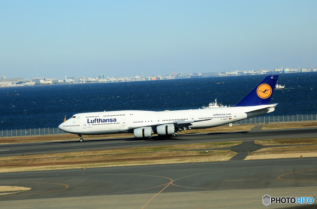✈羽田の数少ない・７４７ジャンボ機（１）✈