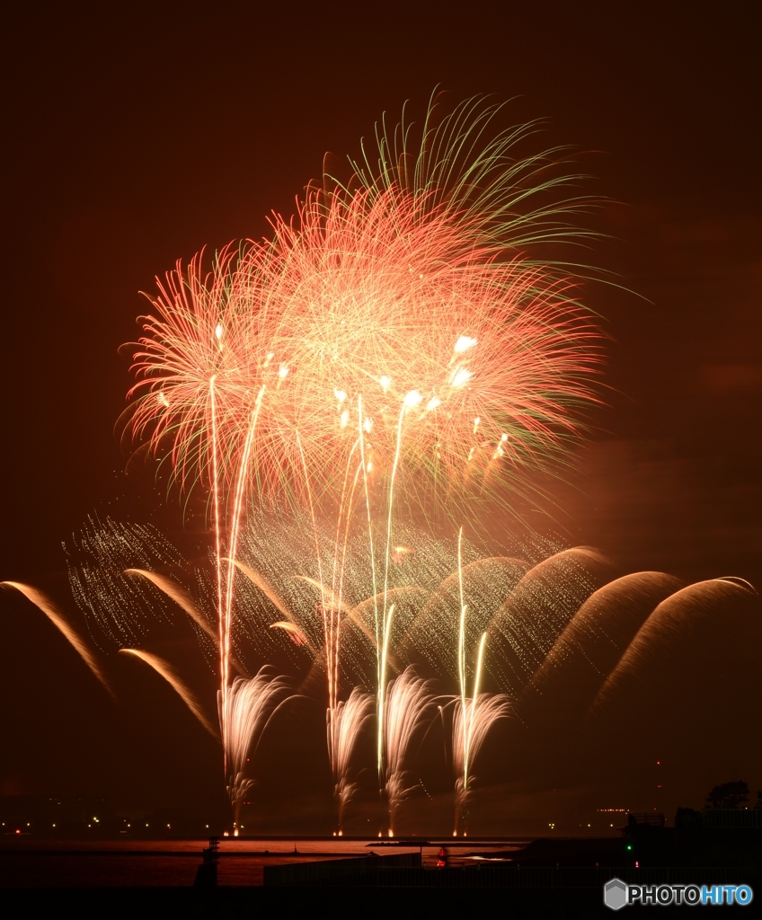 ☮　休憩タイム（158）花火　☮　