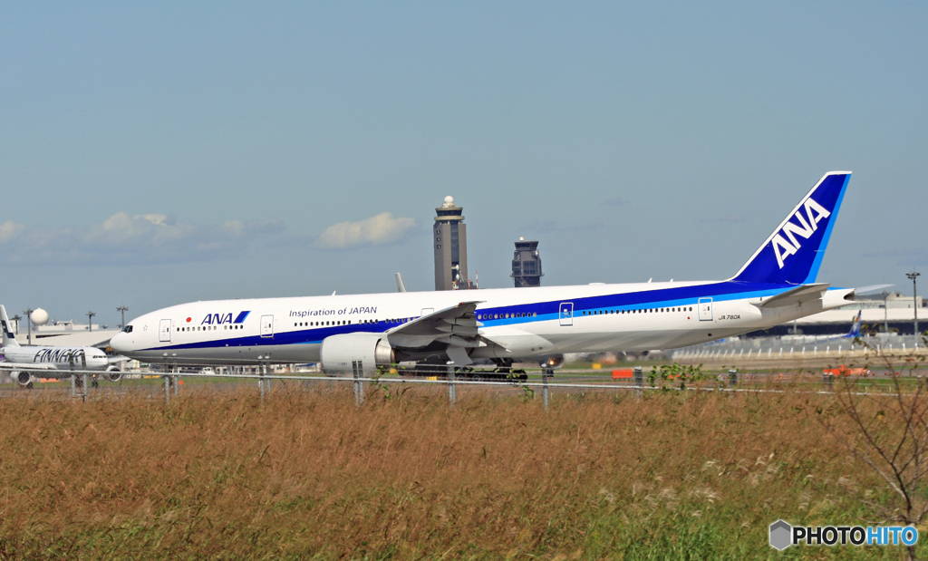 離陸 ANA 777-381 JA780A