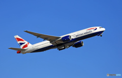 British 777-236 G-YMMG 出発　