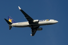 離陸（186）SKY 737-800 ﾁｭ-ﾘｯﾌﾟ 