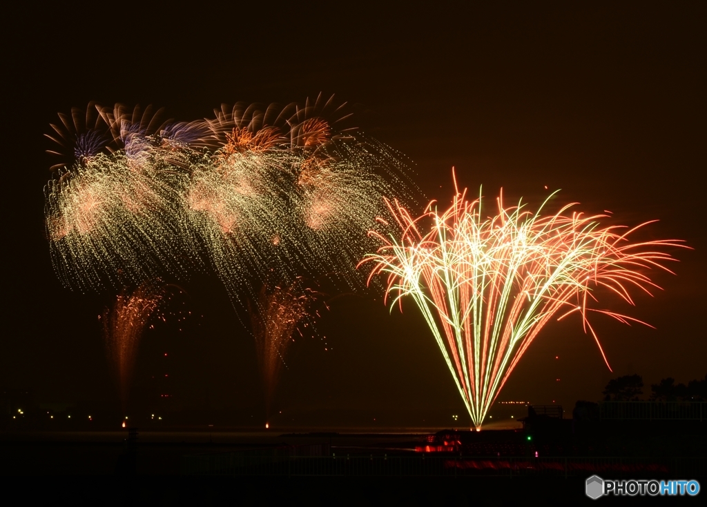 ☮　休憩タイム（164）花火　☮　