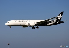 AIR NEW ZEALAND 787-9 着陸　