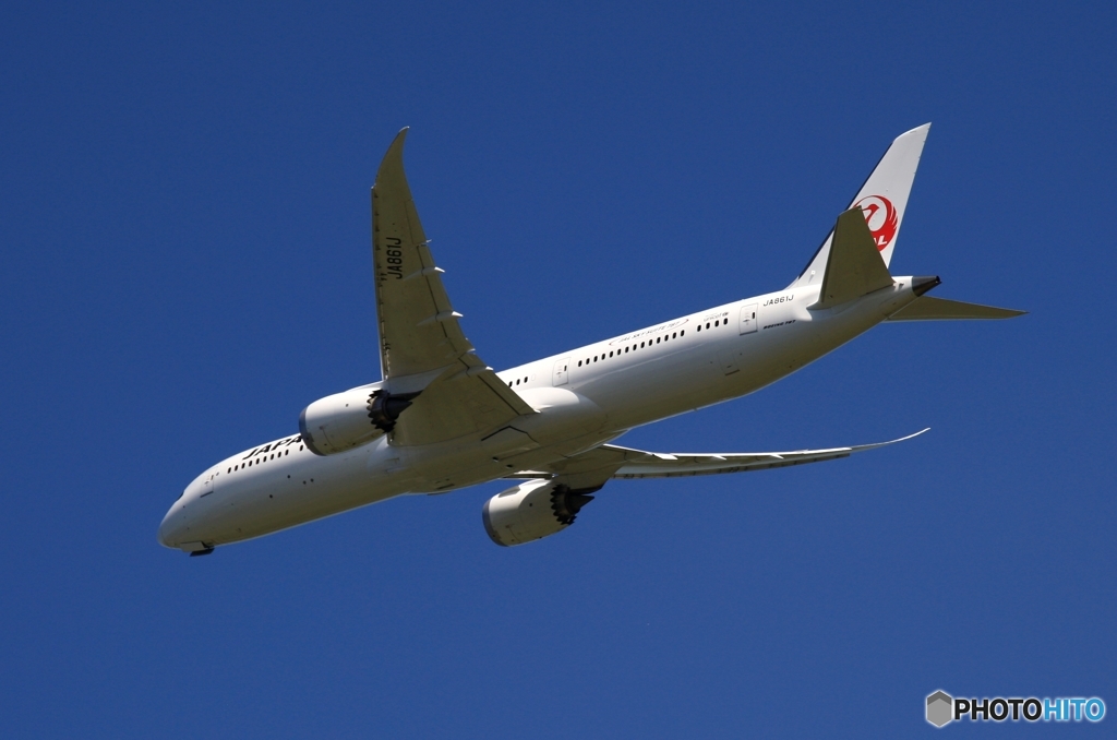 離陸 JAL 787-9 
