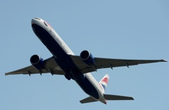 離陸(315)British Air 777-336  離陸(315)British Air 777-336