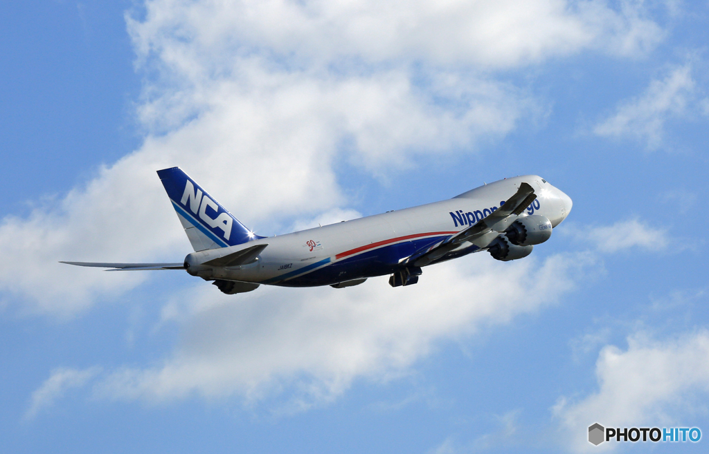 出発 NCA 747-8KZF JA18KZ