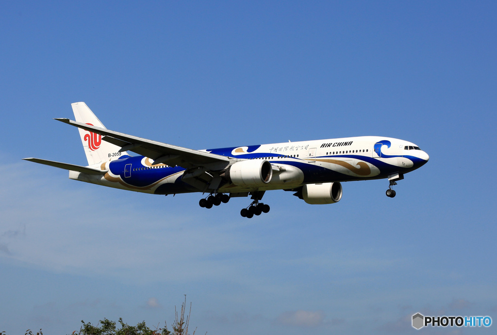 ✈Air China"青鳳凰号"  B777-200 B-2059