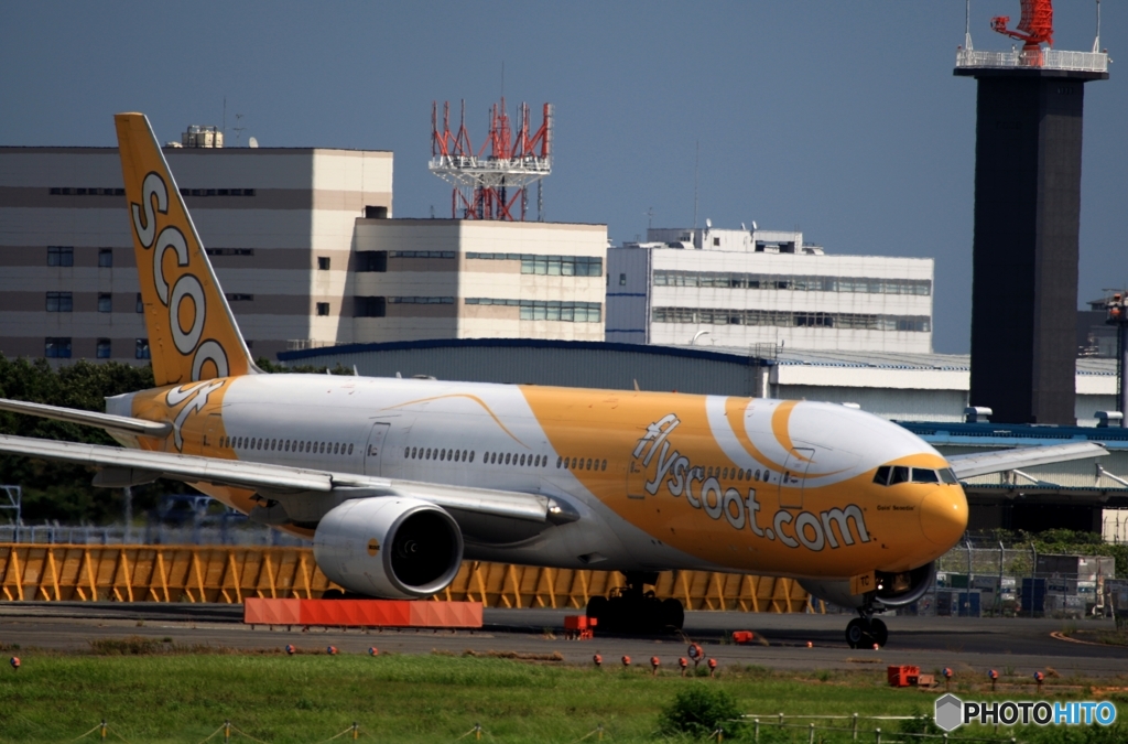 scoot 777-212 離陸