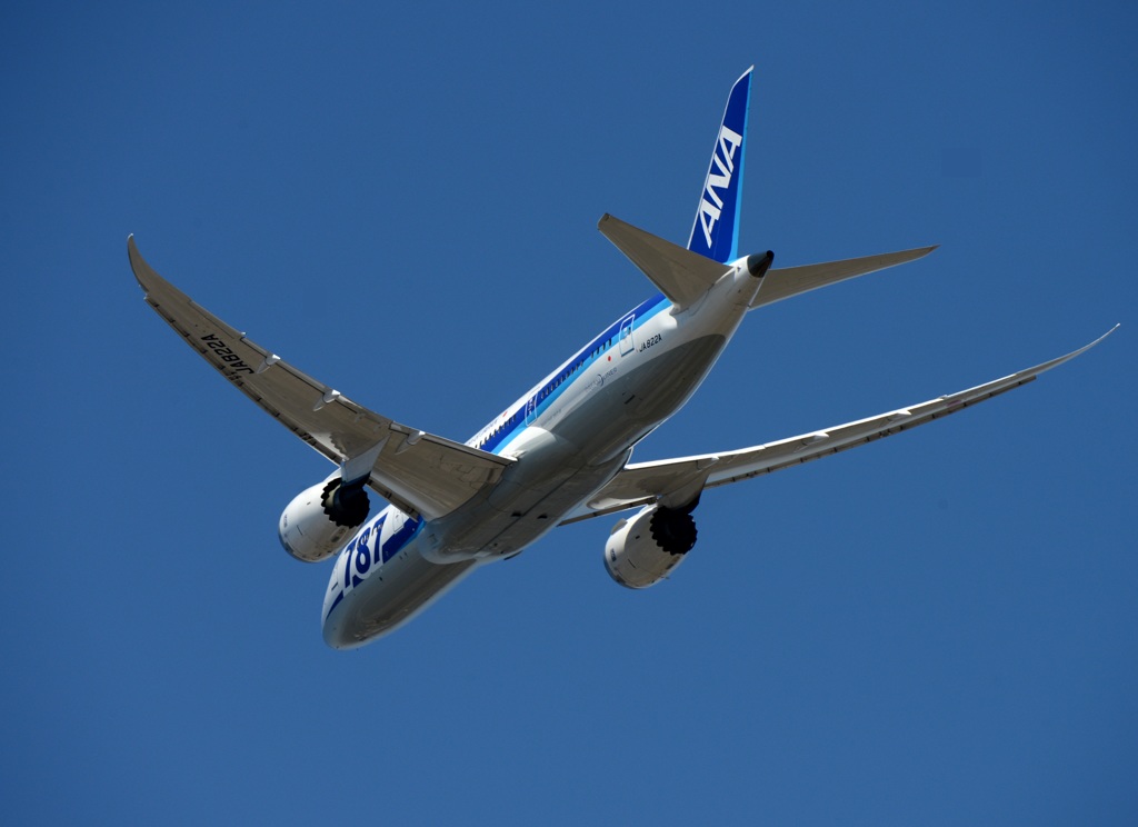 出発 ANA 787-8