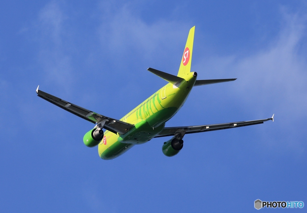 S7 A320-214 VQ-BRG 出発　