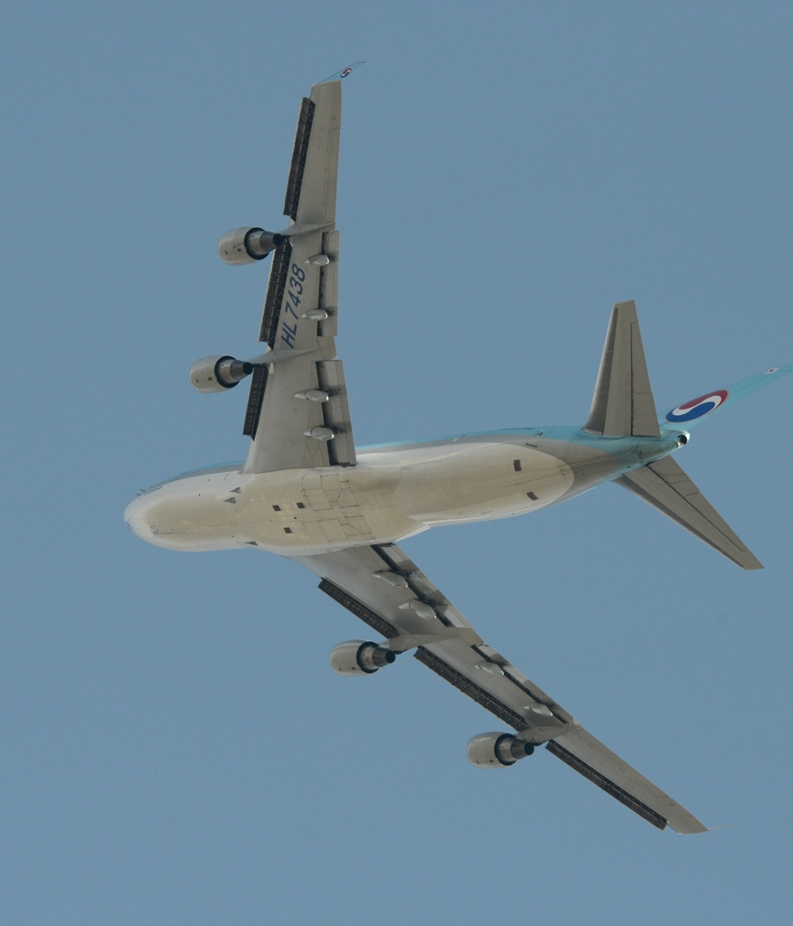 KOREAN 747-4B5 飛行