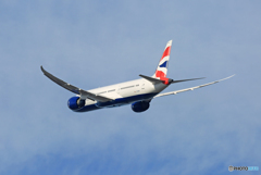 離陸  BRITISH 787-9 G-EBKD