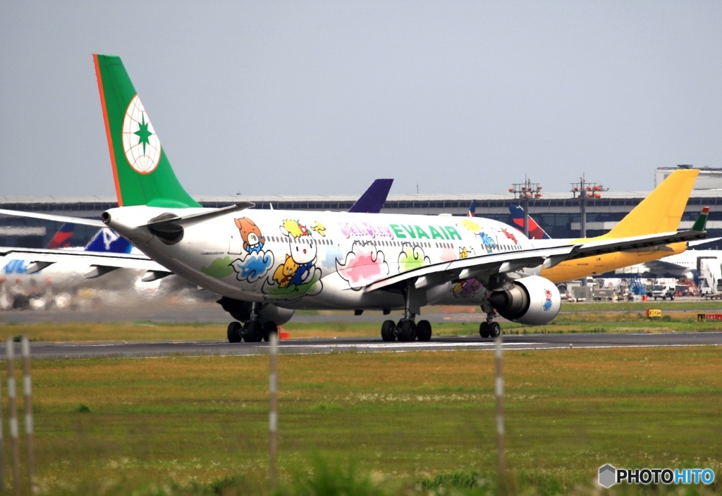 EVA A330-203 出発　