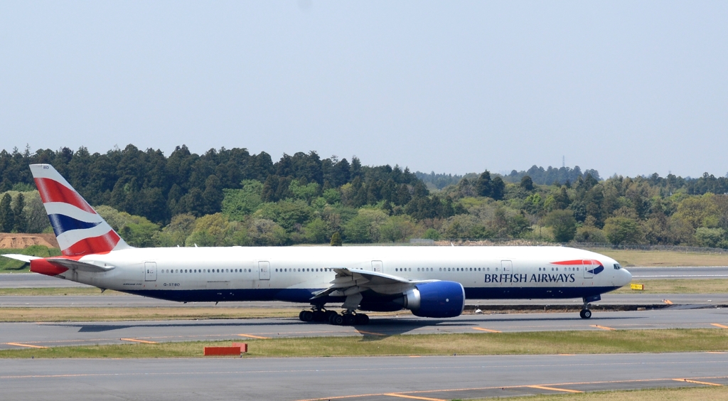 出発（60）　British Air 777 　