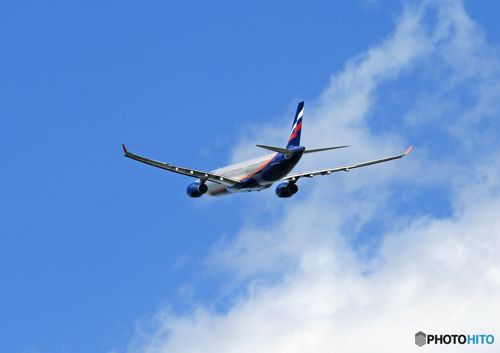 「すかい」 Aeroflot A330-343 VP-BDE 飛行
