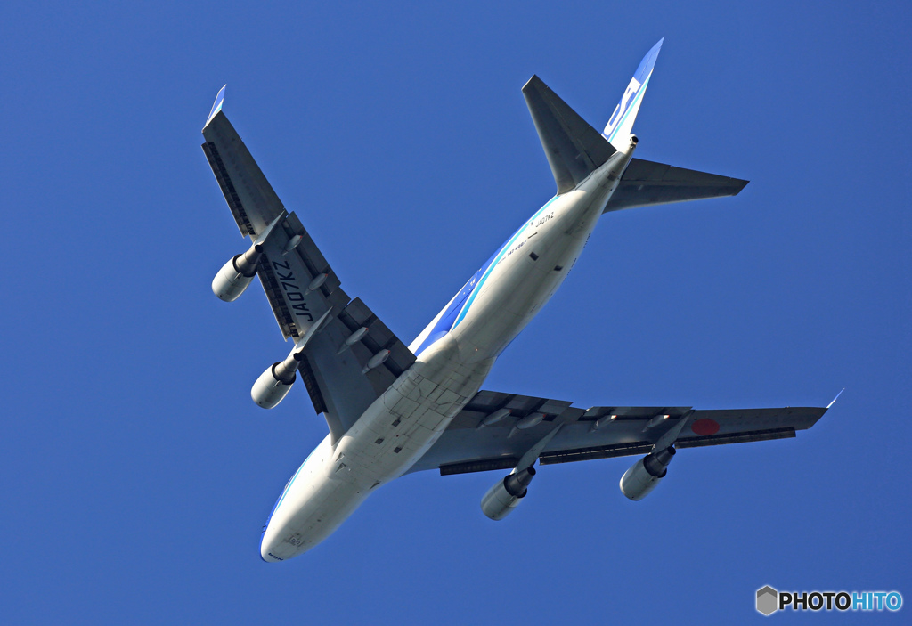 NCA 747-400F JA07KZ 出発　