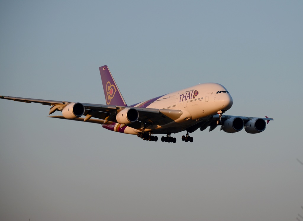 到着 THAI A380-841