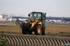 ☮休憩タイム（287）いつもと違う空港の風景