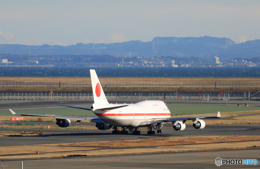 ✈羽田の数少ない・７４７ジャンボ機（２）✈