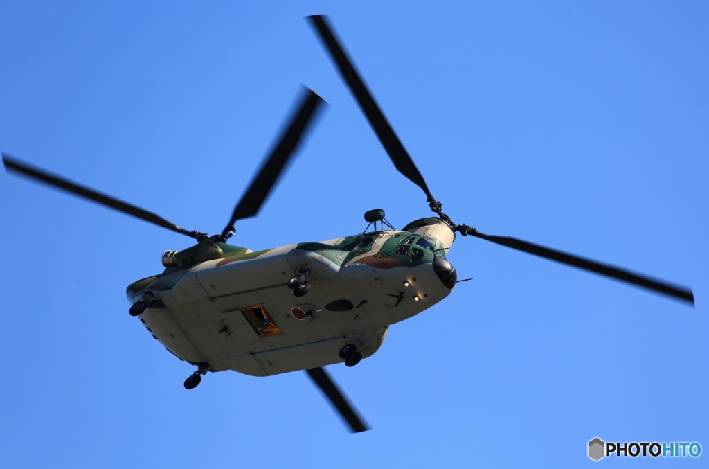 ☮休憩タイム（232）✈入間航空祭　CH-47J　躍動的！