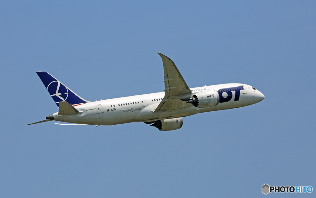 飛行 LOT 787-8 SP-LRB