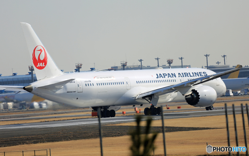 出発  JAL 787-9 JA861J