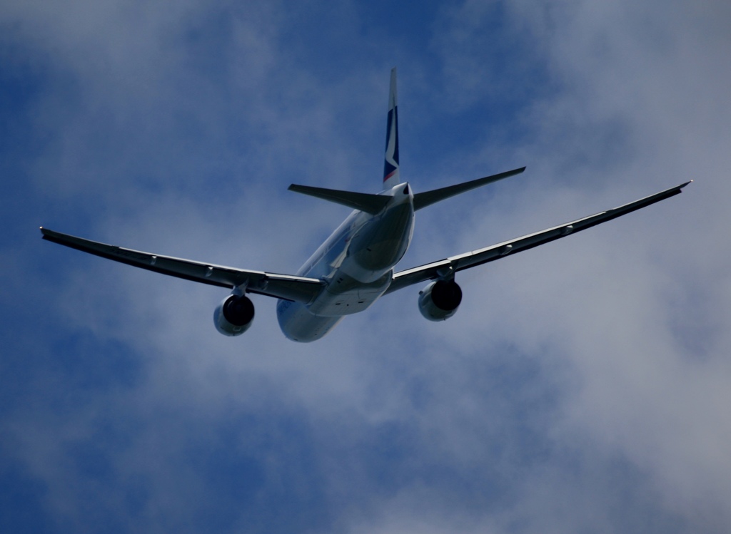 Cathay 777-267 飛行　