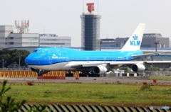 KLM　747-400 [ｼﾃｲ・ｵﾌﾞ・ﾄｰｷｮｰ] PH-BFT 離陸 